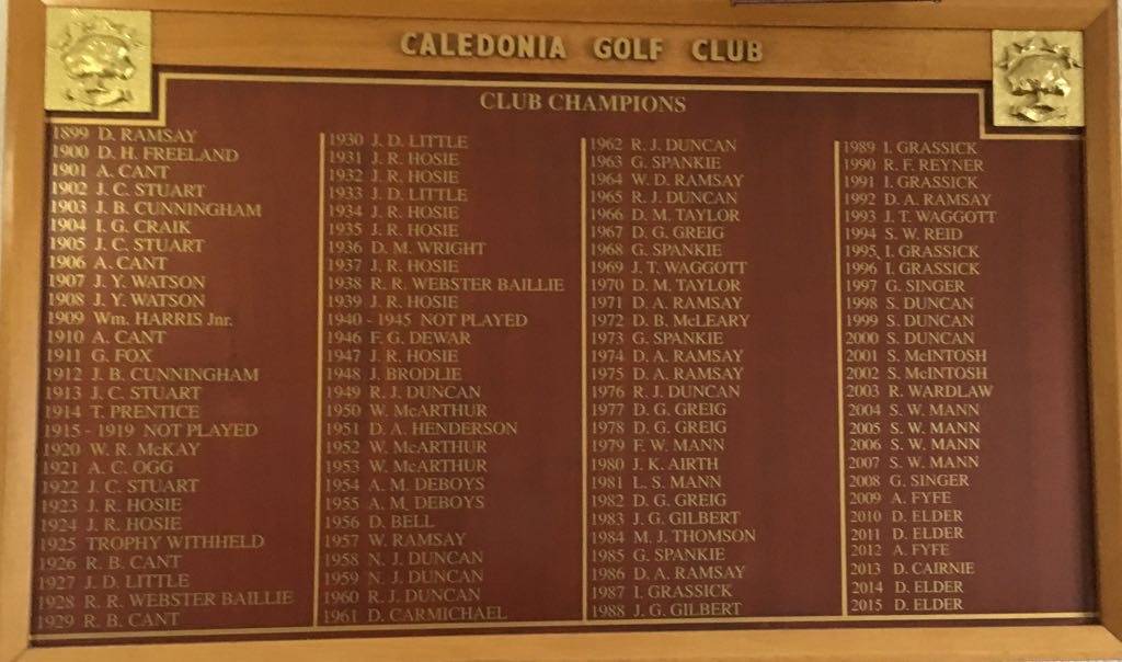 1923, 1924, 1931, 1932, 1934, 1937, 1947: J.R. Hosie